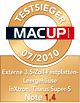 Testwinner MACup 07/2010