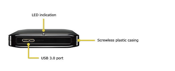 FD-2500 USB 3.0 Portable Hard Drive Enclosure