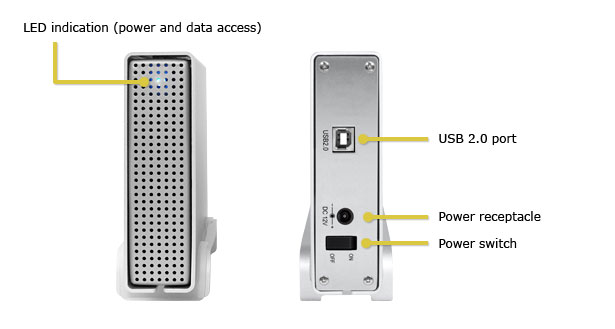 PD-SATA U2 Desktop Hard Drive Enclosure