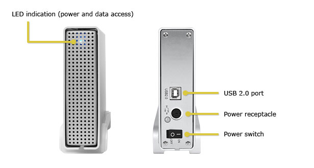 PD-SATA USB-FX Desktop Hard Drive Enclosure