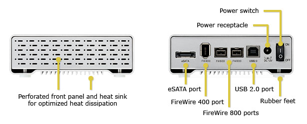 SK-3500 Super-S Combo Desktop Hard Drive Enclosure