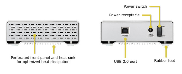 SK-3500 U2 Desktop Hard Drive Enclosure