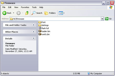 Firmware Folder